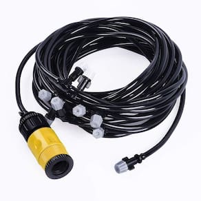 Mangueira Climatizadora 2Und Kit Sistema Irrigacao Grama 10M