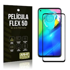 Película Flex 5D Cobre A Tela Toda Blindada Moto G8 Power