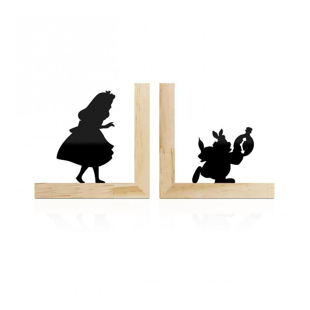 Aparador Porta Livros Pinus Alice No Pais Das Maravilhas