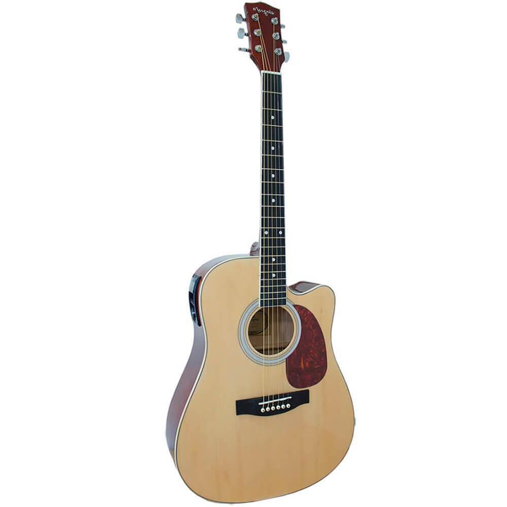 Violão Eletro-Acústico Marquês Va-01 Cutaway Aço Natural