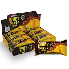 Whey Grego Bar 12Un De 40G Dulce De Leche Havanna Nutrata