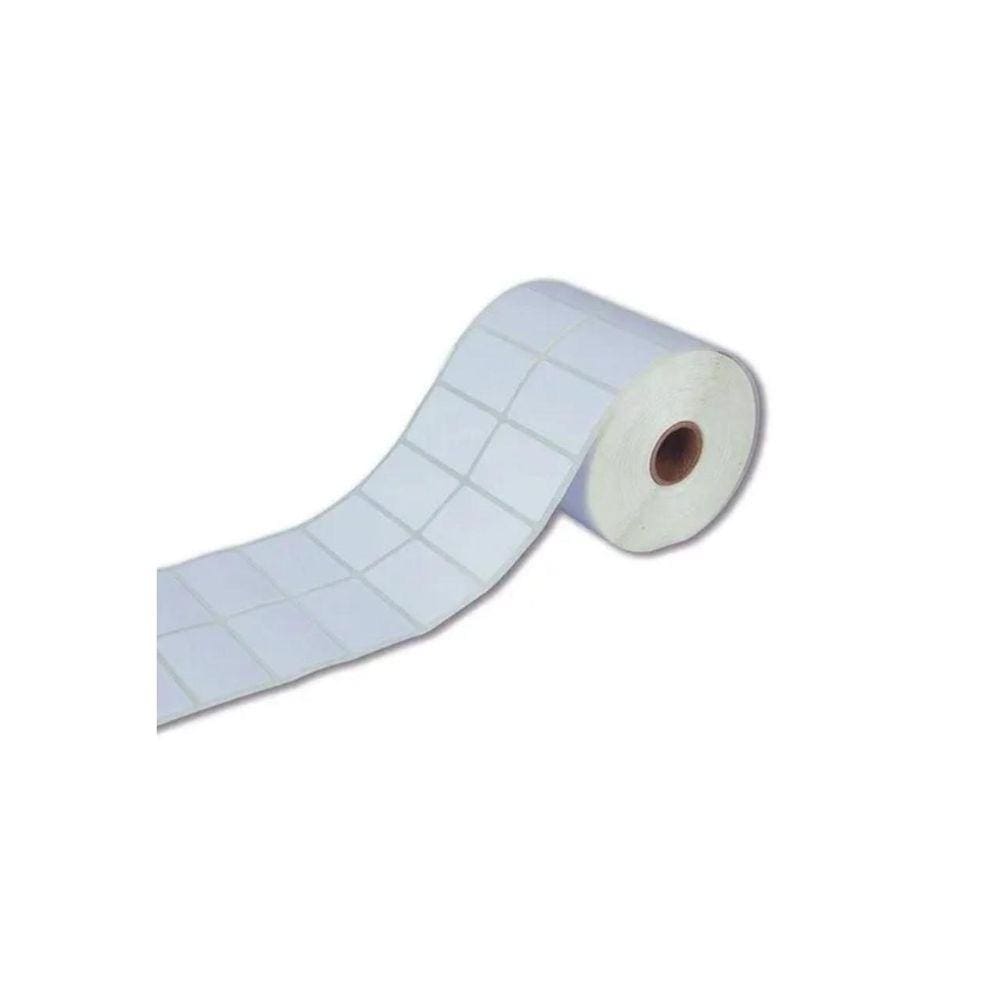 Etiqueta Couche Adesiva 50X25 Mm 2 Colunas Branca