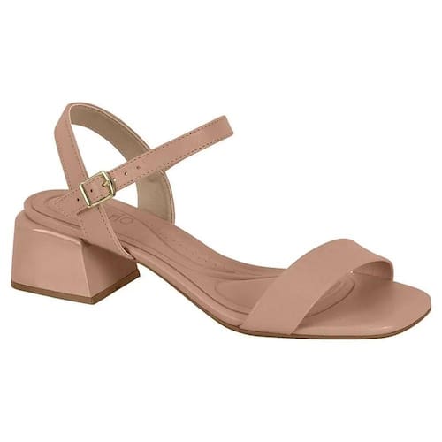 Sandália Beira Rio Conforto Salto Baixo Casas Bahia