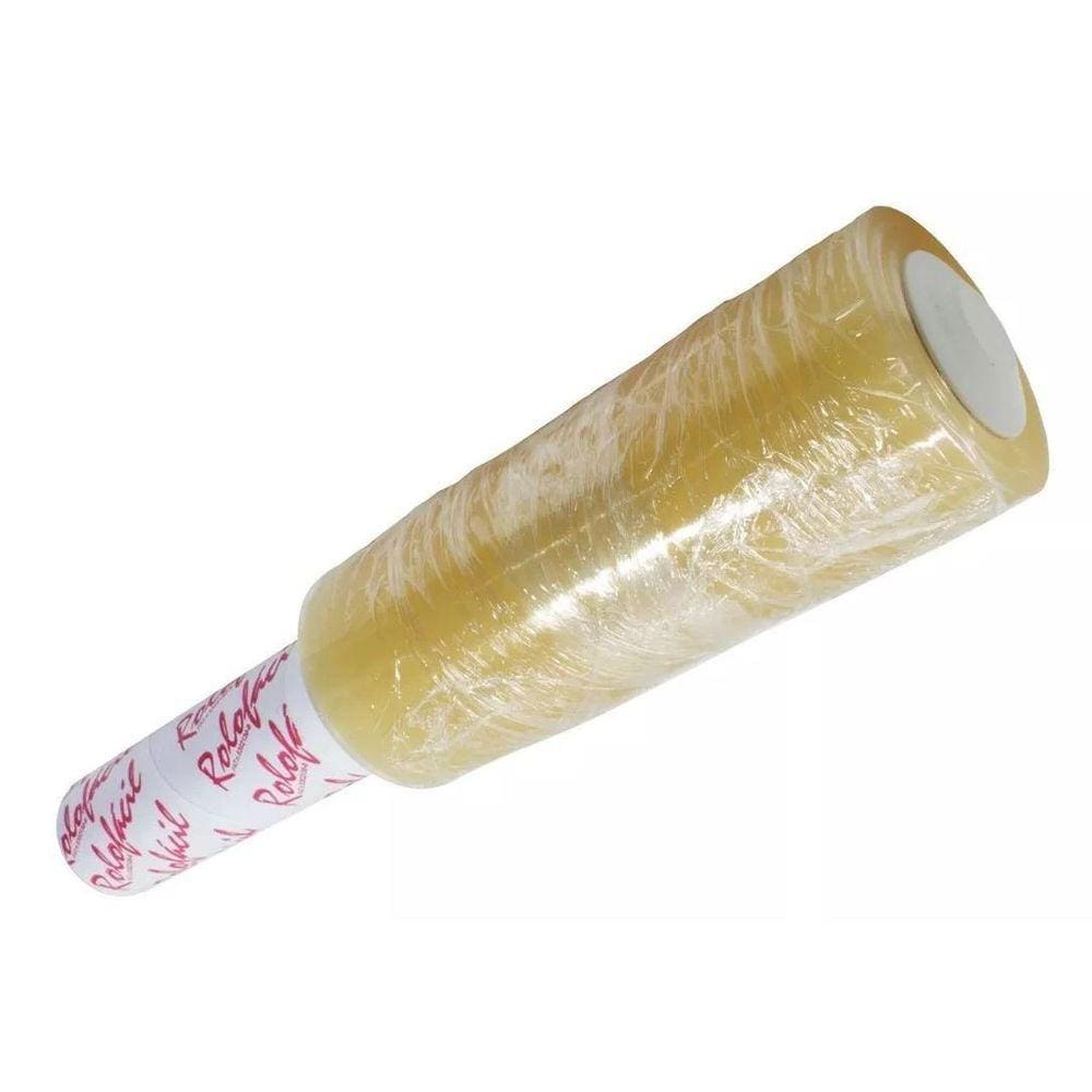 Kit 10un Rolos Filme Pvc Esticavel Rolo Fácil 70M Multiuso