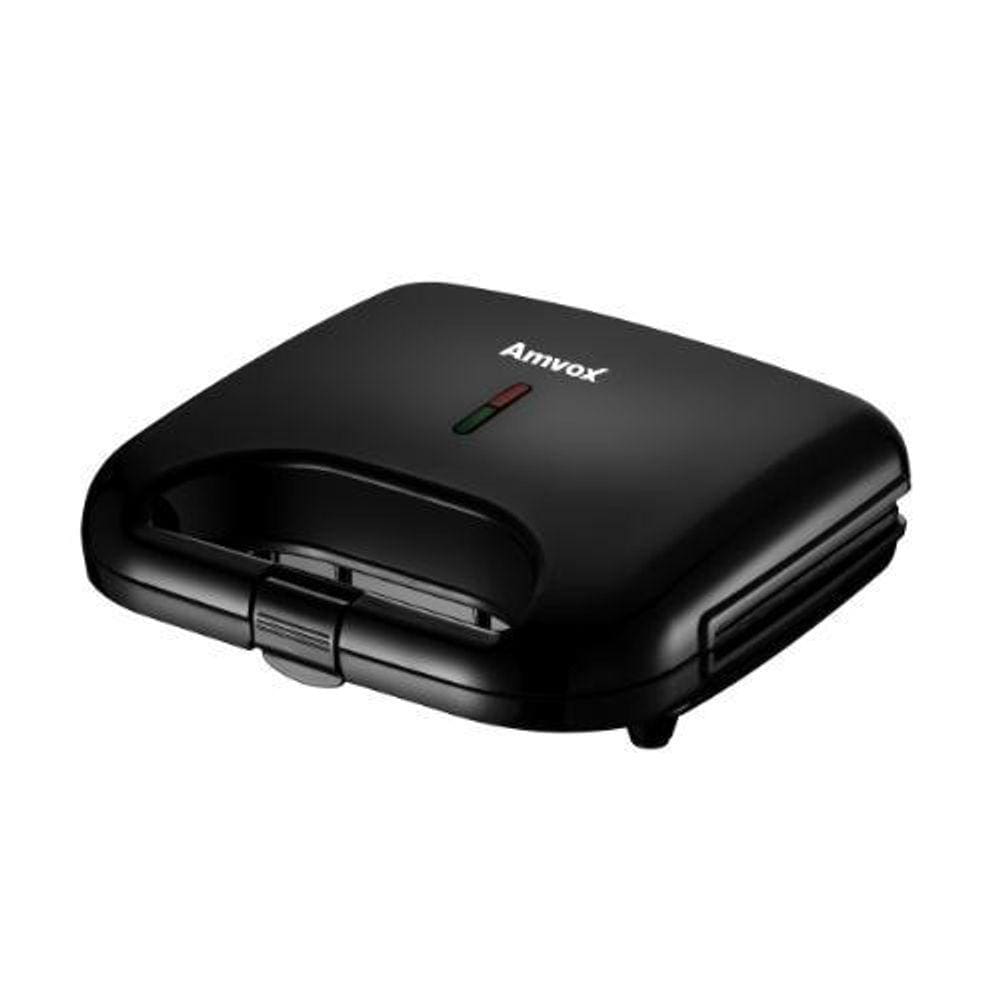 Amvox Sanduicheira E Grill AMS 370 Black 110V
