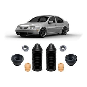 2 Kit Coxim Batente Dianteiro Vw Bora 1999 2000 2001 2002 03
