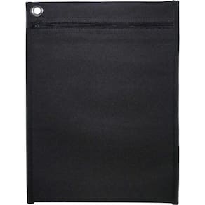 Pasta Malote Nylon 25X35Cm Preta Vertical - Reflex Pct/03