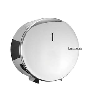Porta Rolão 300M Inox 430 Com Trava Para Shopping E Empresas