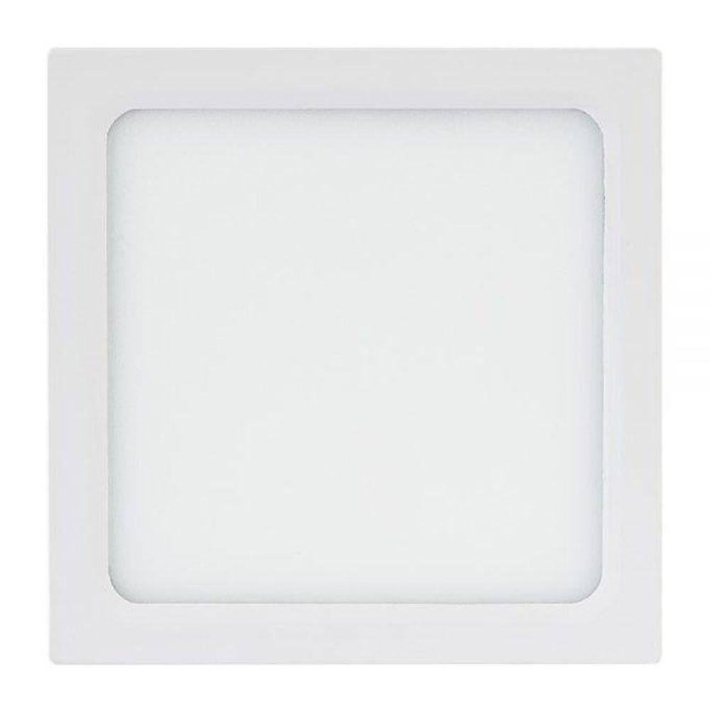 Luminária Led Quadrada Sobrepor 28,5Cm 6500K 24W Brilia