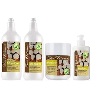 Kit Mandioca Facinatus Cosméticos Hidratação Cabelo Secos
