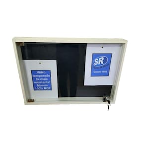 Vitrine Vidro Expositor Recados Museu Bijuterias Piercing
