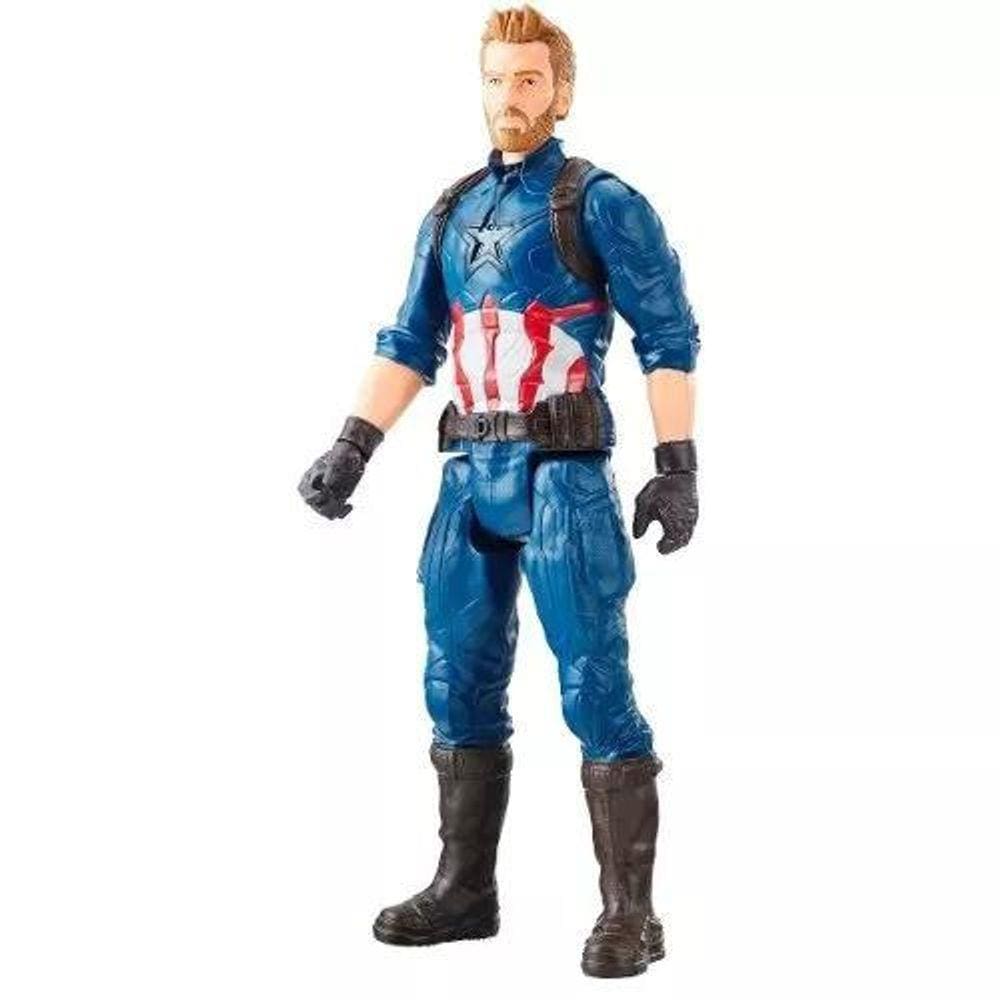 Figura Capitão América 12 Power FX
