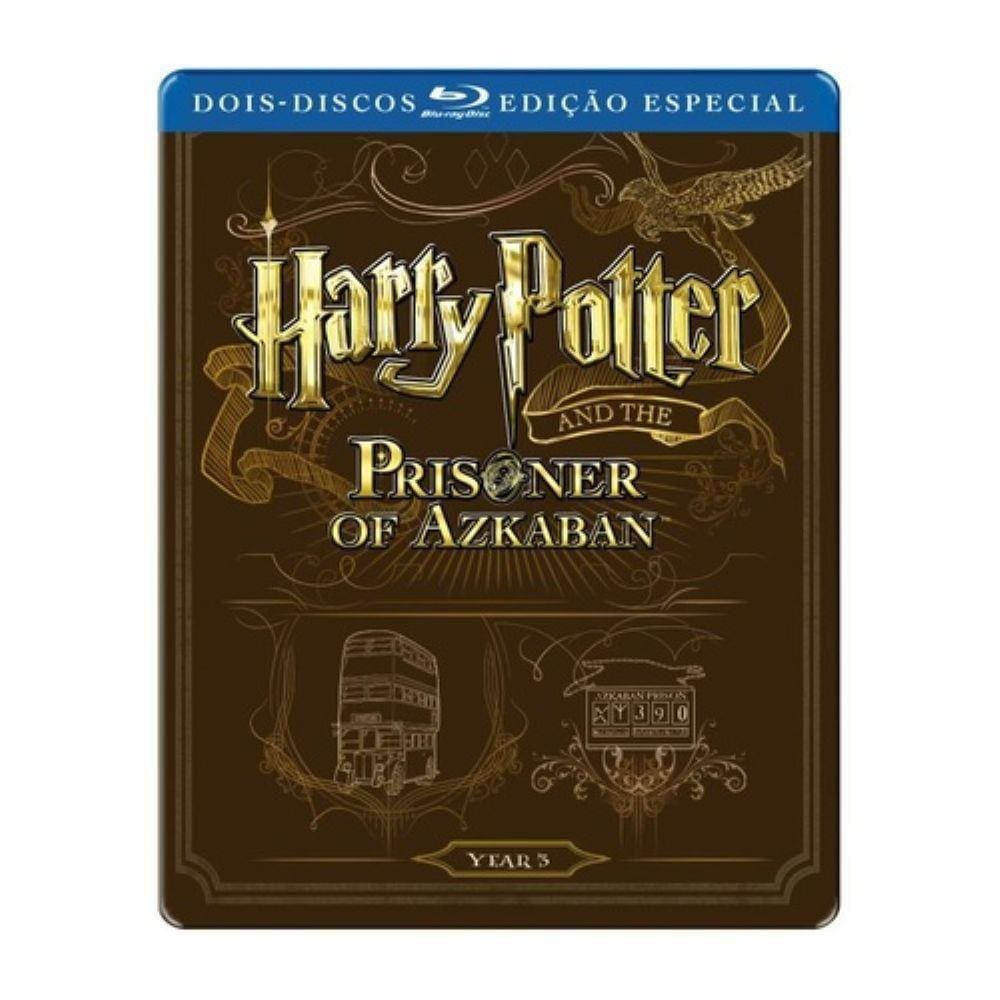 Blu-Ray Harry Potter E O Prisioneiro De Azkaban Steelbook