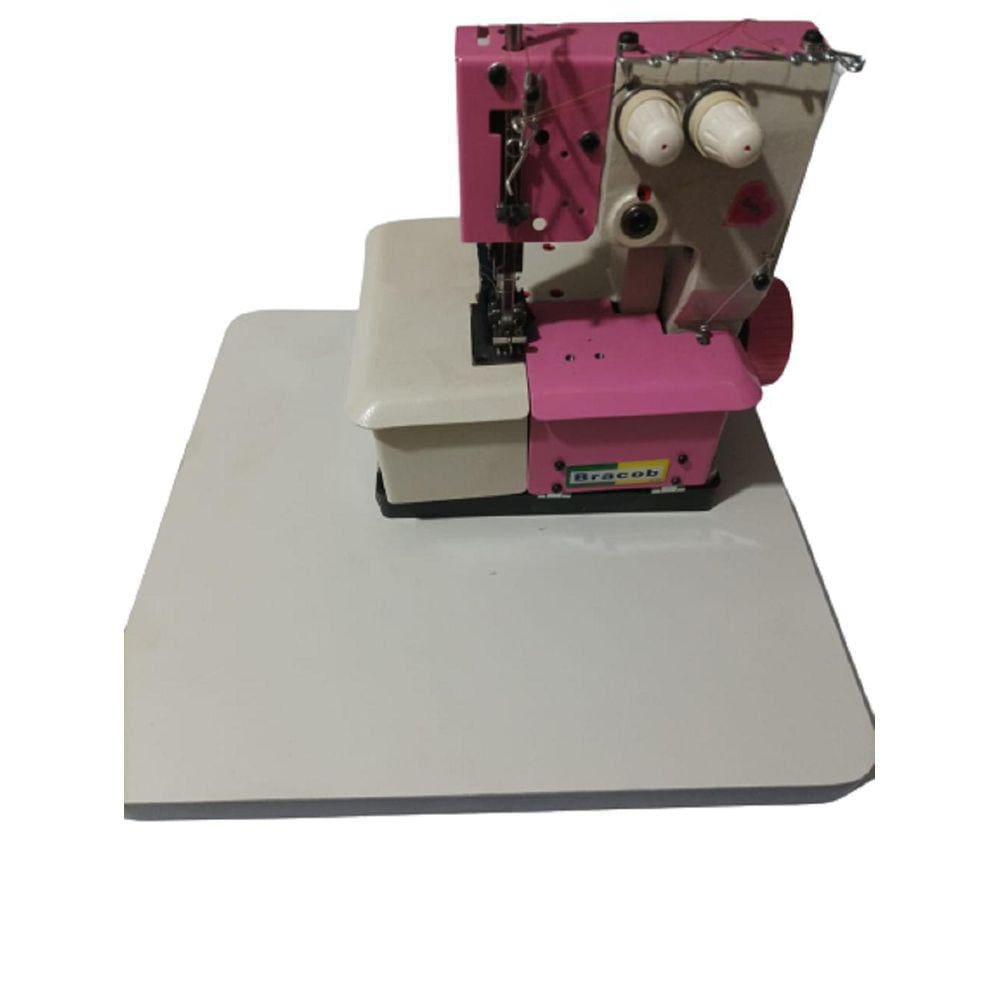 Galoneira Semi Industrial Bracob 2 Agulhas110V+ Base Madeira