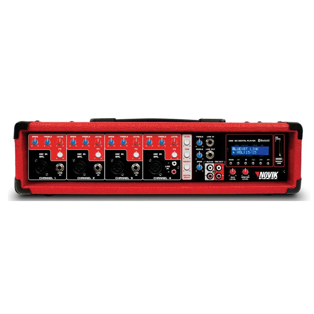 Mixer amplificado NVK 4300BT Novik
