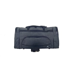Bolsa Mala Sacola Bagagem Mao Viagem Passeio Grande Cinza
