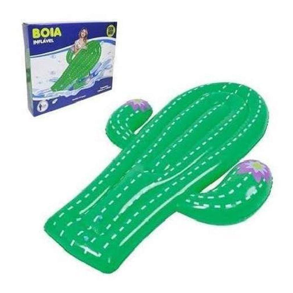 Colchão Inflável Cacto 180X138Cm Piscina Praia