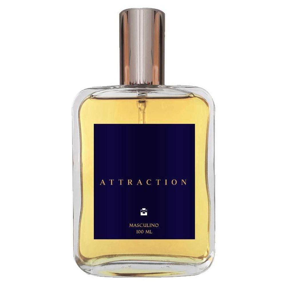 Perfume Com Ferômonios Attraction 100Ml - Masculino