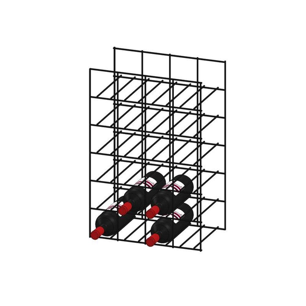 Adega Tipo Nicho Aramado Para 24 Garrafas  Mod. 4L X 6A
