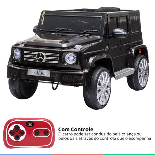 Mini Carro Elétrico Infantil 12V Mercedes SL400 Controle Remoto Criança  Preto Brinqway Bw-206 Pt BW