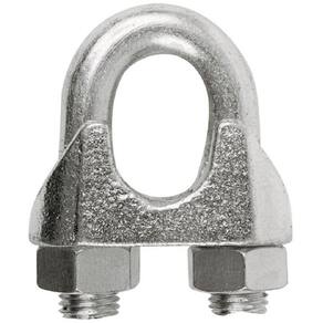 Clips Grampo P/cabo De Aço 3 16 100 Unidades