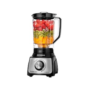 Liquidificador Mondial Turbo Inox L-1100 Bi - Preto Filtro