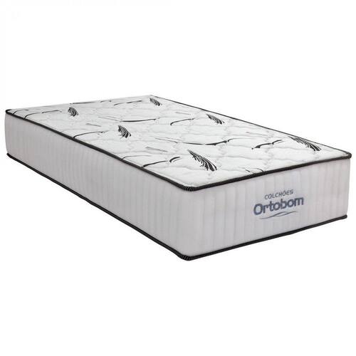 Colchão Highfoam Solteirão 108x198x28cm Ortobom Cinza/Branco Menor preço em Colchão Highfoam Solteirão 108x198x28cm Ortobom Cinza/Branco