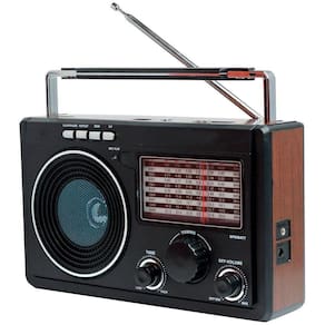 Rádio Retrô Livstar Cnn-686Ru 11 Faixas Am/Fm 3W