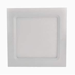 Plafon Embutir Quadrado 18W Slim LED RL22184BC Bronzearte Branco