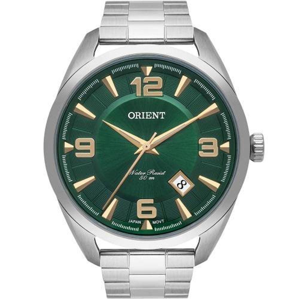 Relógio Masculino Orient Analógico Prata Mbss1434E2Sx