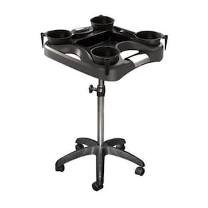 Carrinho Auxiliar Connect Color Para Tintura Preto