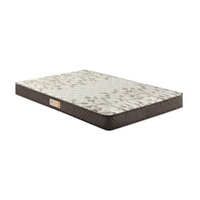 Colchão Casal Ecoflex Espuma D26 Ecoline Bordado 128x188x14cm Marrom