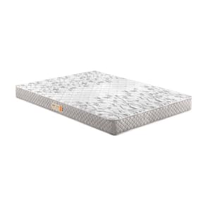 Colchão Casal Ecoflex Espuma D26 Bordado 128x188x14cm Cinza