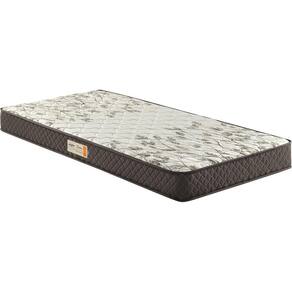 Colchão Solteiro Ecoflex Espuma D26 Ecoline Bordado 78x188x14cm Marrom