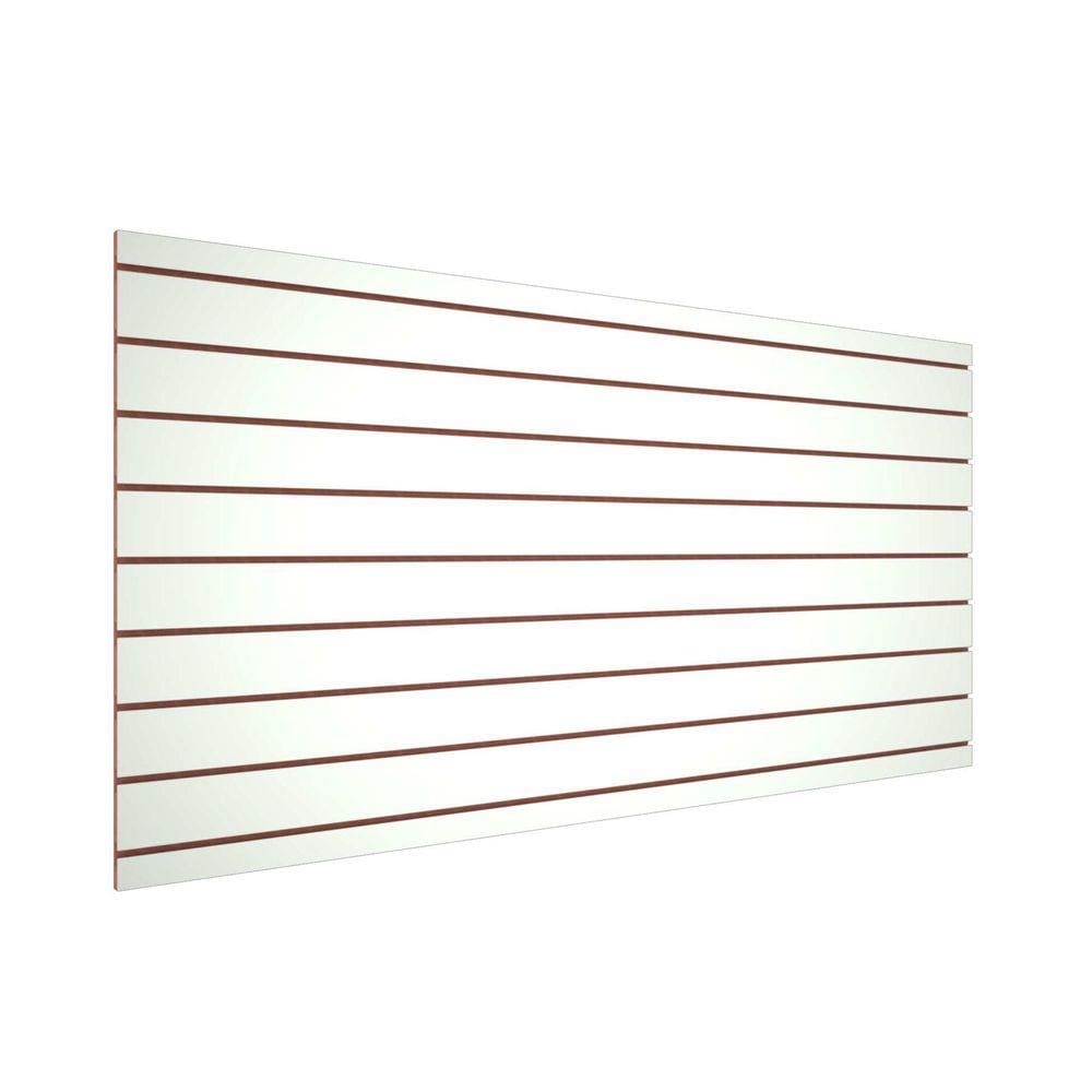 Painel Canaletado Branco Mdf 18 Mm 1,80 l X 90 a Cm