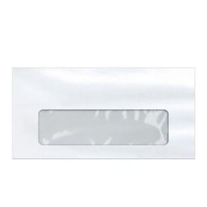 Envelope Branco Com Janela Cof048 114X229Mm Caixa Com 1000