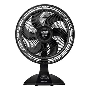 Ventilador De Mesa Ve3200b Turbo 2 Em 1 Arno Preto 127v