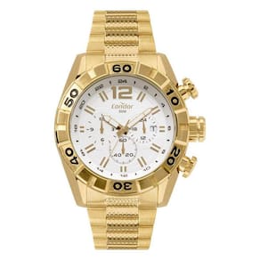 Relógio Masculino Condor Civic Dourado Covd33Aas/4K