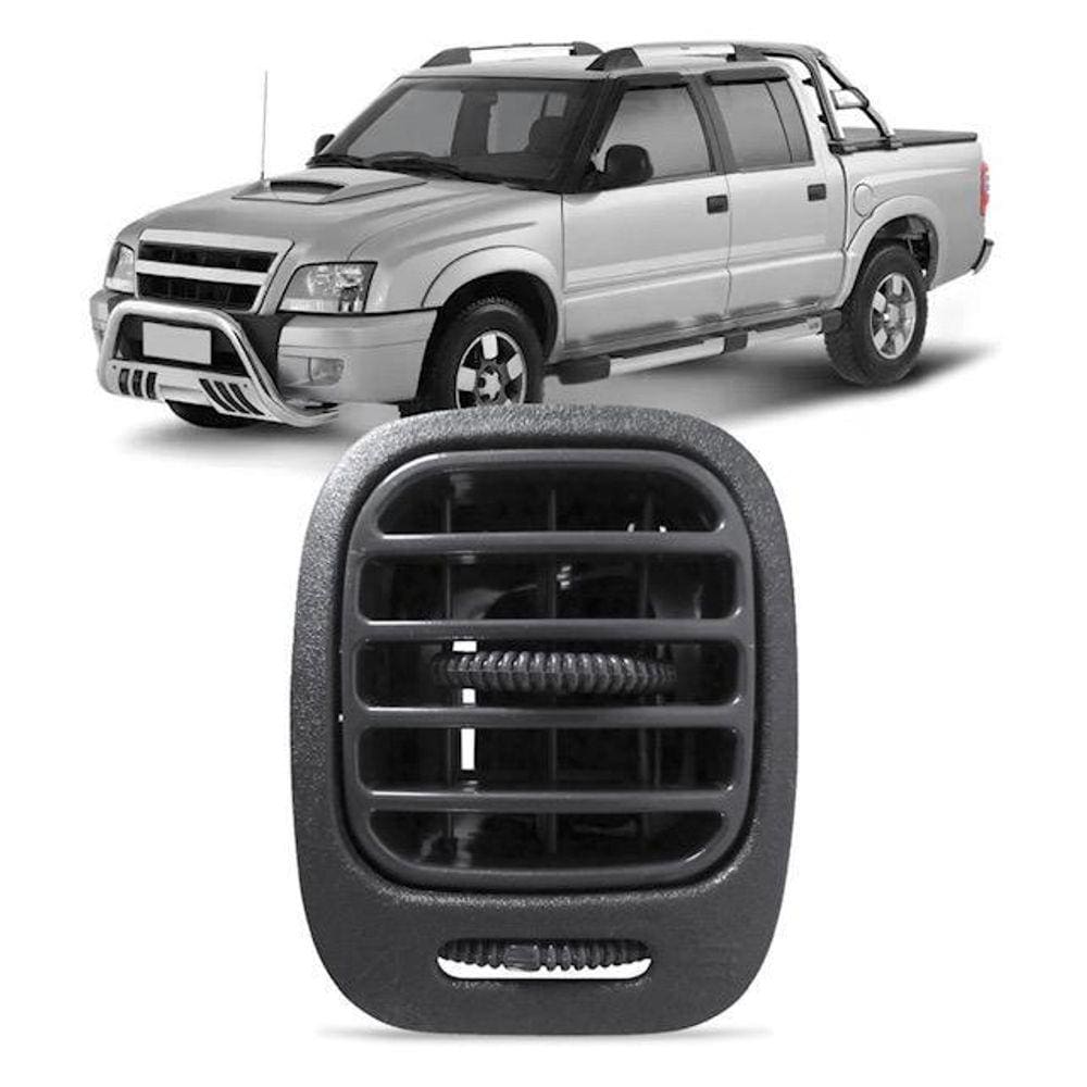 Moldura Suporte Difusor Ar Direito Com Mecanismo S10 Blazer