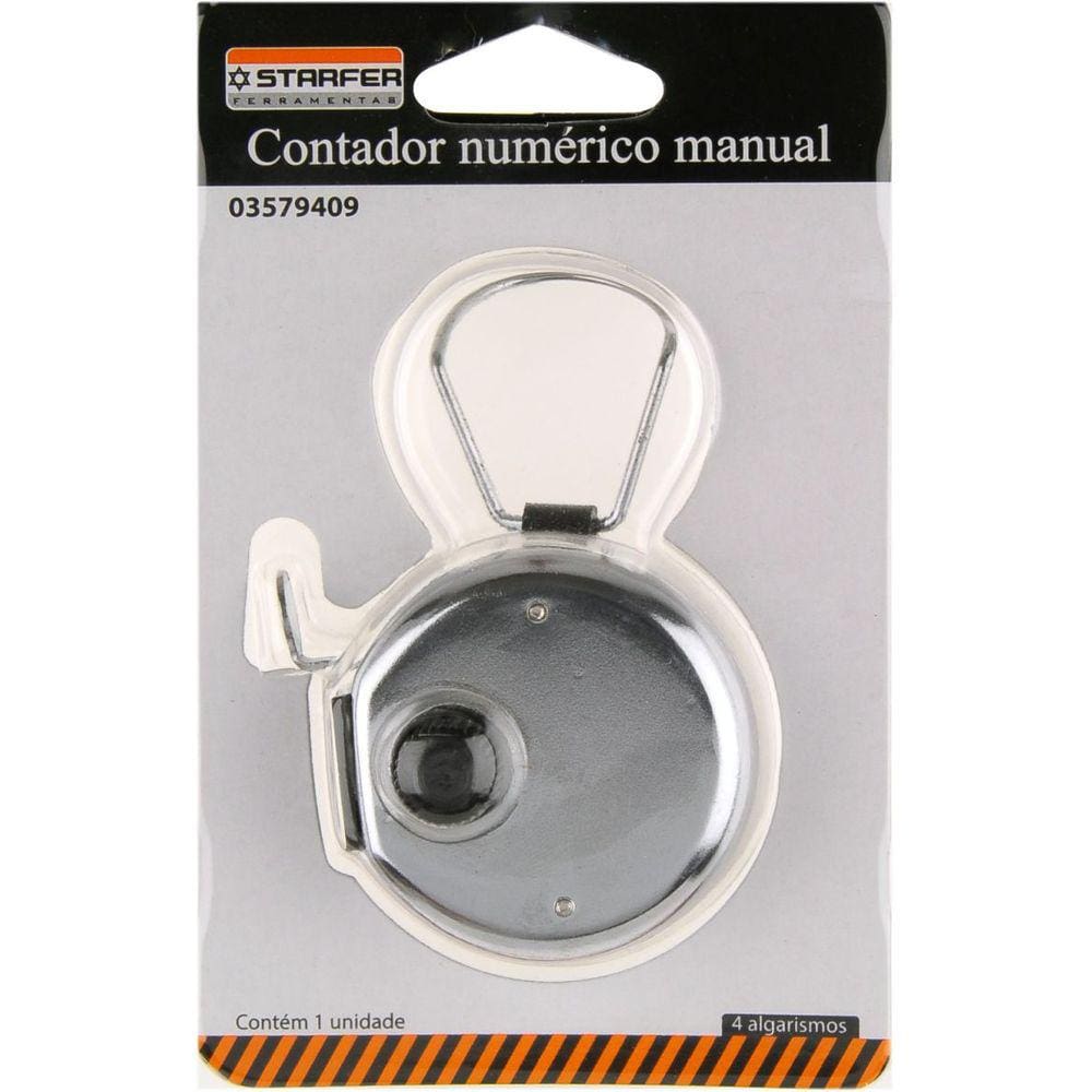 Contador Numérico Manual 4 Algarismos Starfer