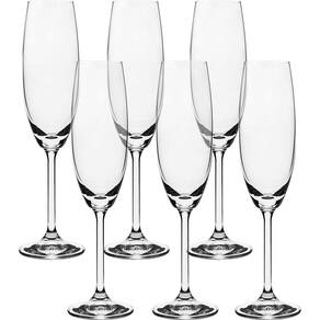 Jogo 6 Taças Gastro para Champagne 220 ml - Bohemia