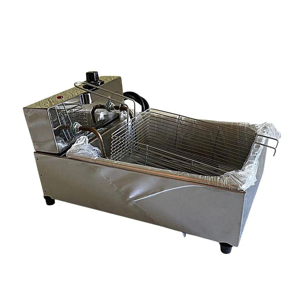 Fritadeira Elétrica 5 Litros Inox Quadrada 220V Chalotte One
