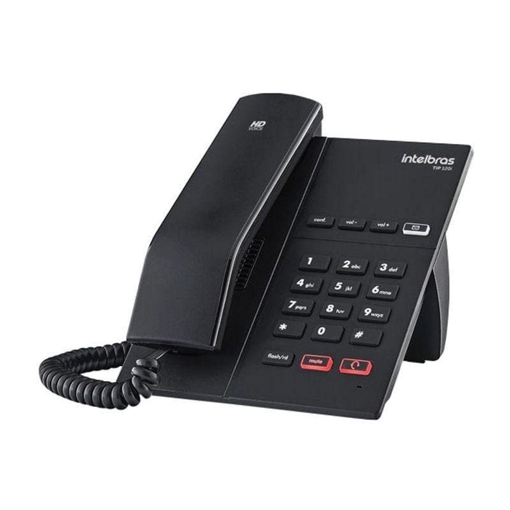 Telefone Ip Tip 120I Preto Intelbras