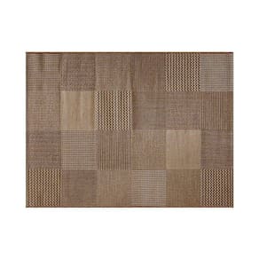 Tapete New Buzios Patchwork 2,50X3,00M Sisal Sintético 2,5X3