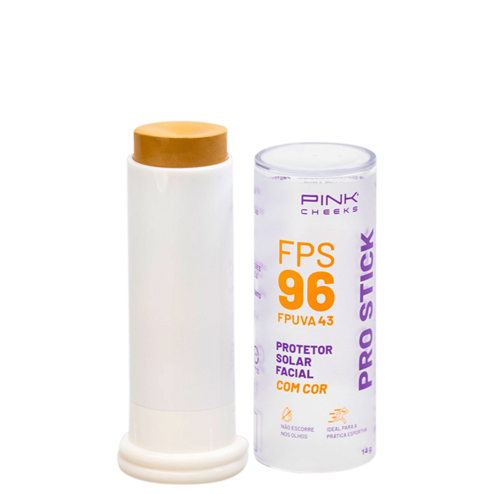 Pink Cheeks Pro Stick FPS96 Pro20 - Protetor Solar em Bastão com Cor 14g