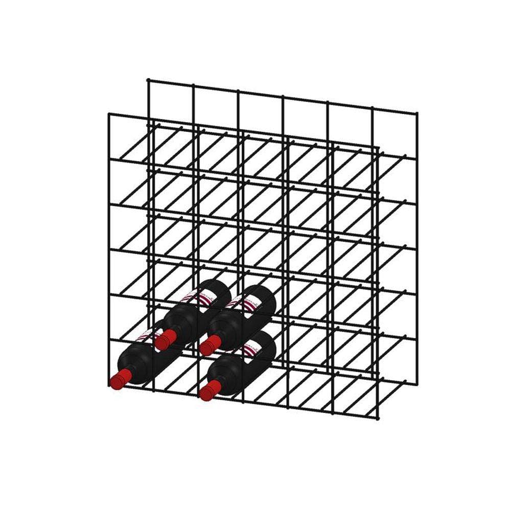 Adega Tipo Nicho Aramado Para 36 Garrafas  Mod. 6L X 6A