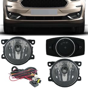 Kit Farol De Milha Neblina Ford Novo Ka 2019 2020 2021