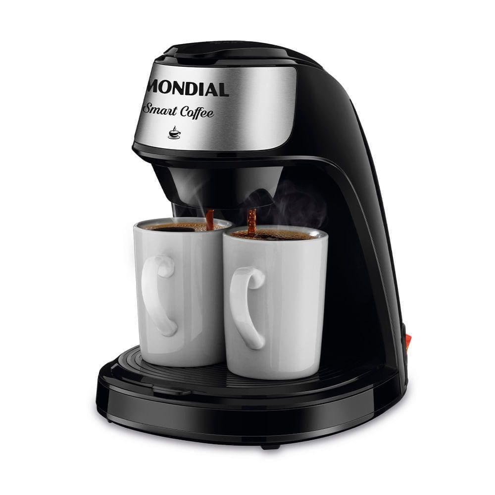 Cafeteira Mondial 2 Xícaras Smart Coffee C-42-2x-bi Cafeteira C-42-2x-bi 127v/60hz 2 Xícaras