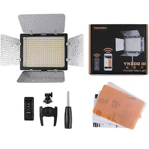 Iluminador LED Yongnuo YN-300 III somente LED
