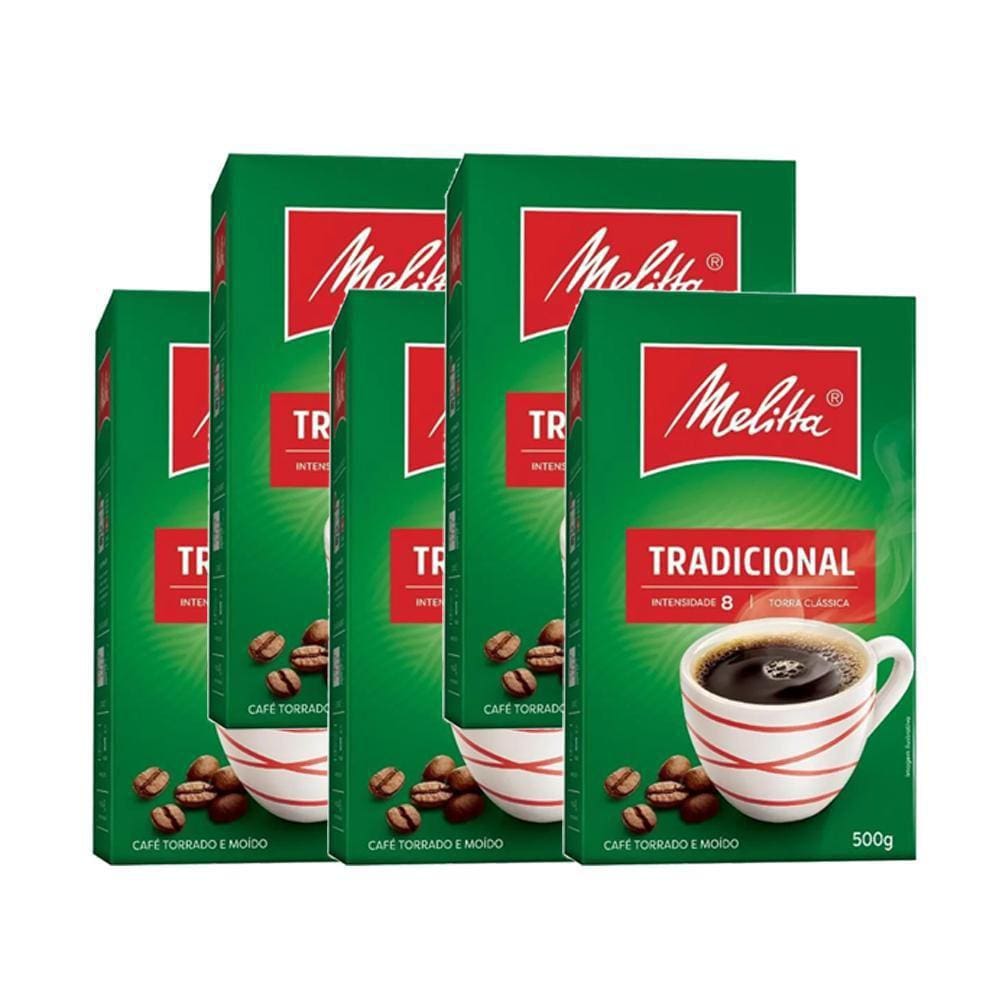 Cafe em po tradicional 500g melitta Casas Bahia